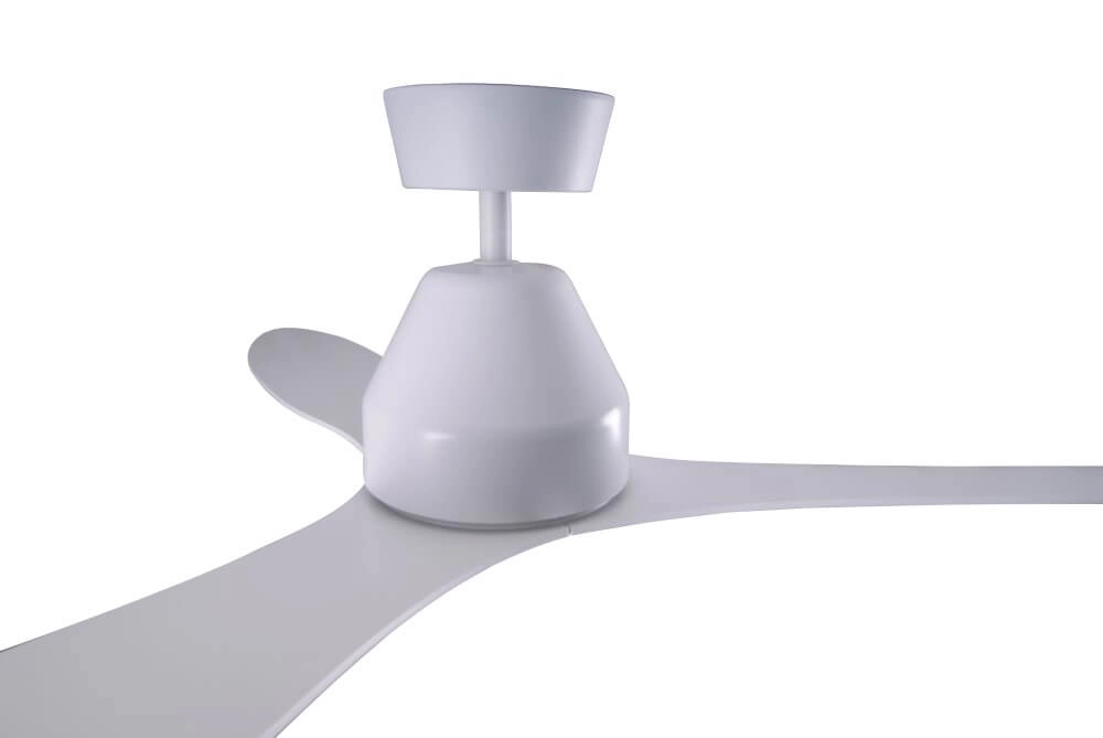 Deckenventilator weiß ohne Lampe Whitehaven Ø 143cm IP55 Beacon 9333509136439