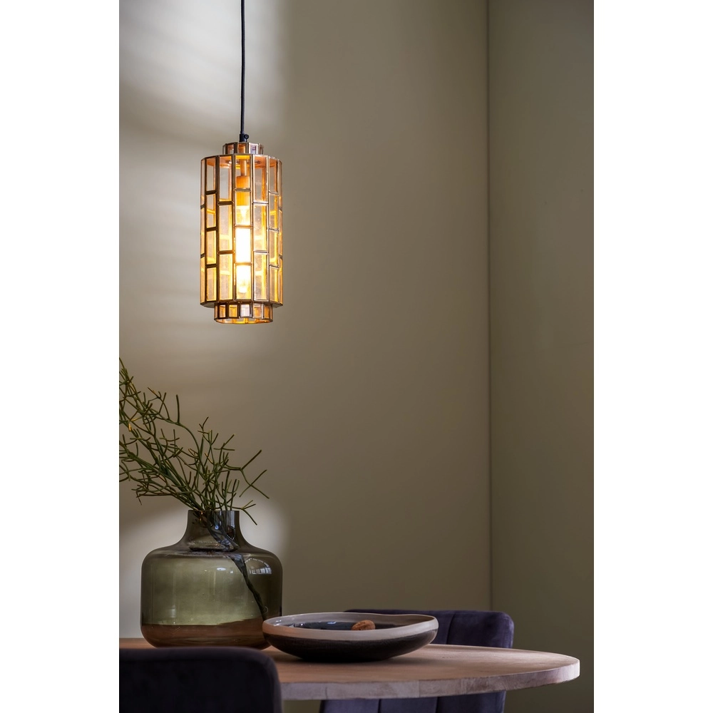 Antike Pendellampe SÃ¸strene Ø 15cm – Glas Light & Living 8717807262204