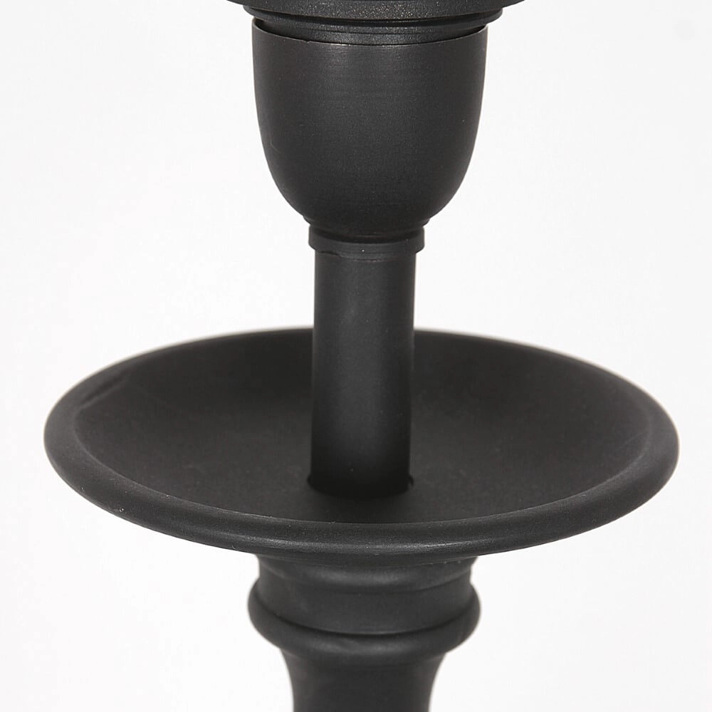 Klassische Tischlampe Lyons C mit grüner Samthaube Steinhauer 8712746166781