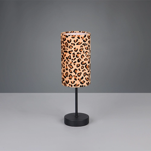 Tischlampe Pardina Leopardendruck Trio 4017807678321