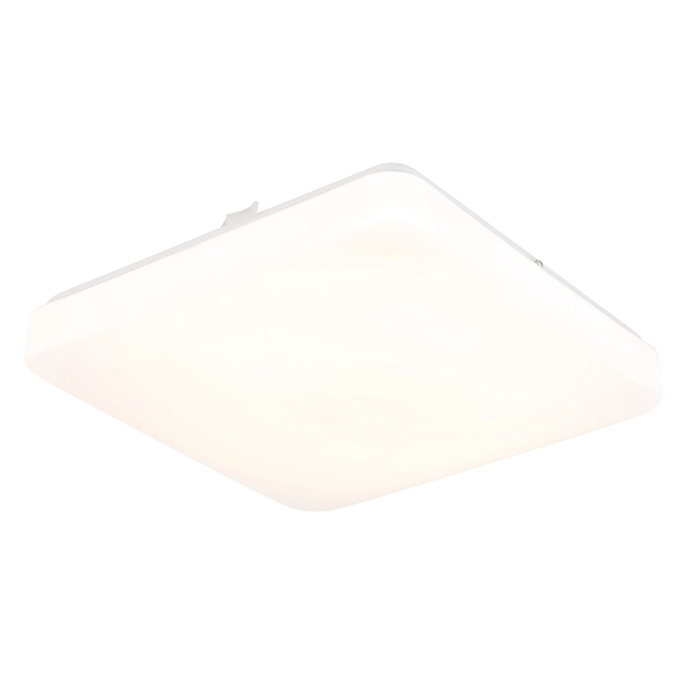 Deckenlampe Donte Quadratisches Weiß 27 cm