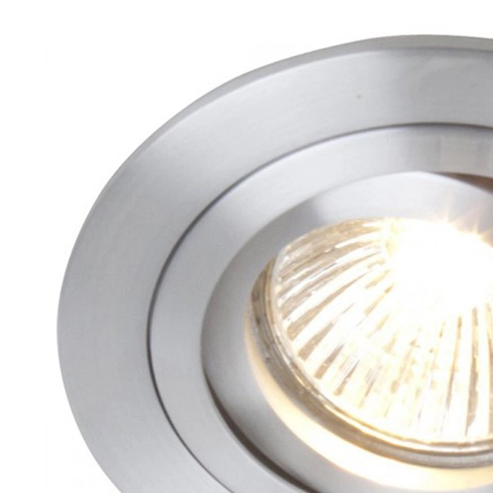 Einbaustrahler Vespo Round 10 cm metallic-grau Steinhauer 8712746091885