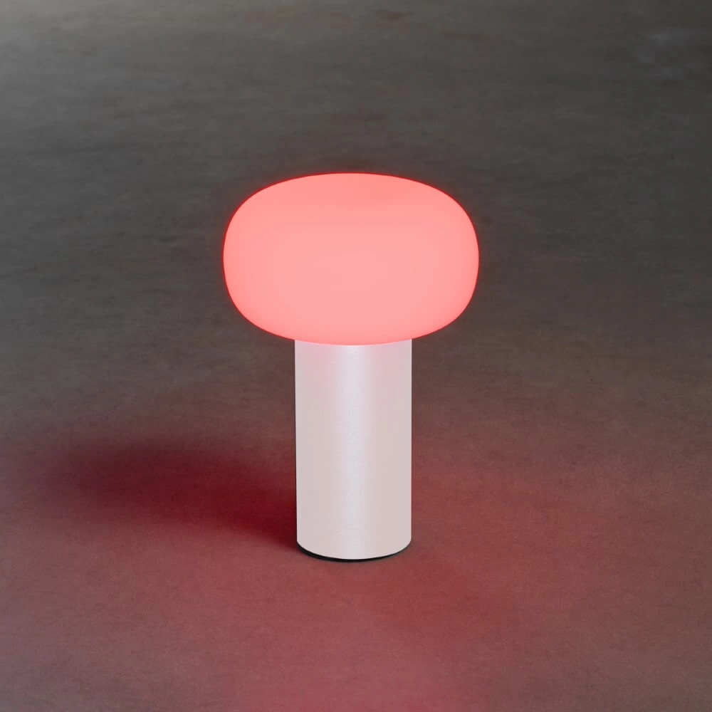 Wiederaufladbare Tischlampe Antibes Weiß KonstSmide 7318308262529