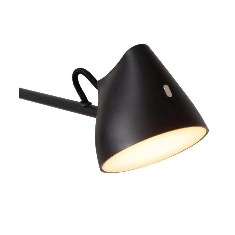 Wandlampe Milne Schwarzes Doppel Lucide 5411212421104
