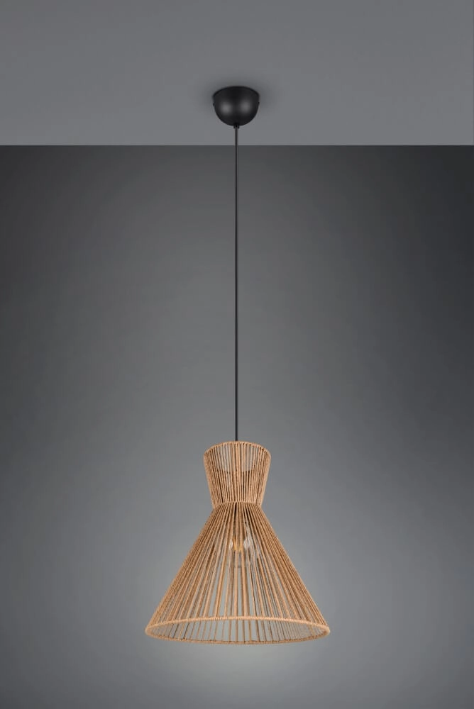 Japandi Pendelleuchte Rosalie Ø 35cm Trio 4017807637649