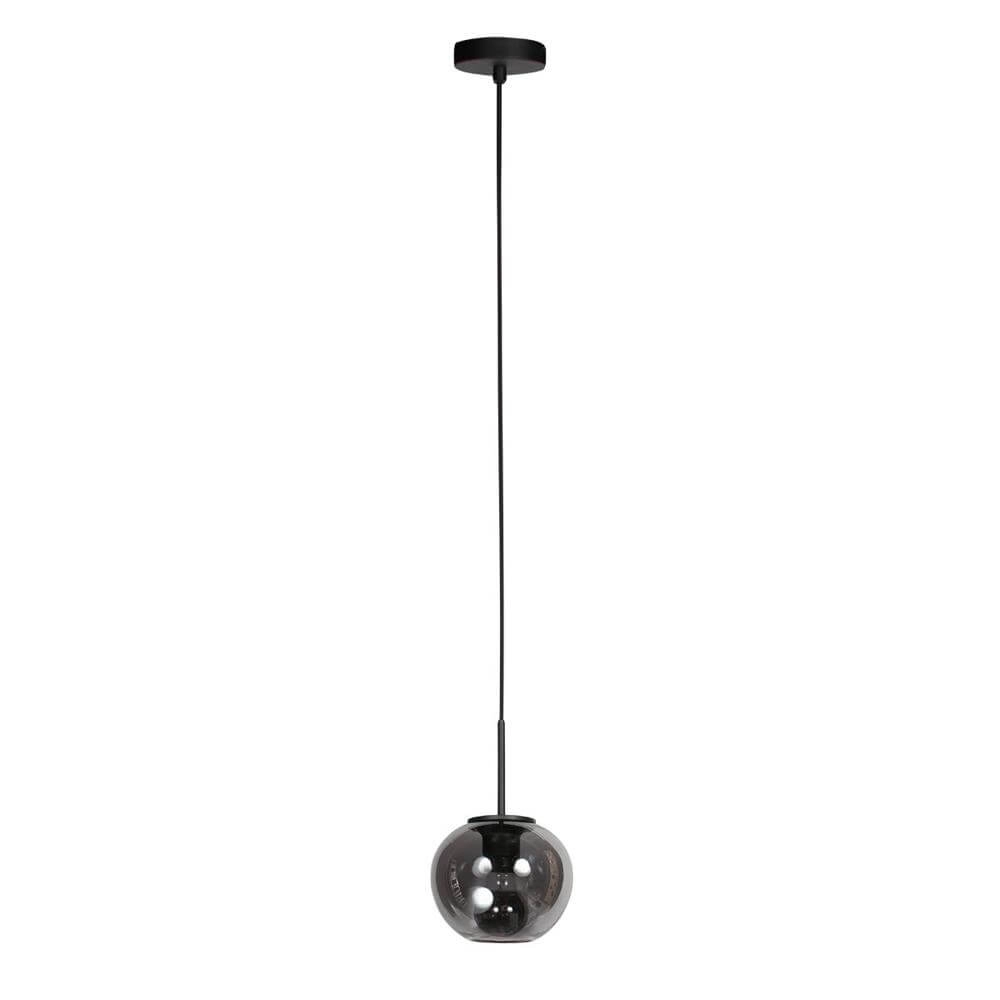 Pendelleuchte HaloSwap mit 1 Kugel Rauchglas Ø 15cm Steinhauer 8712746179729