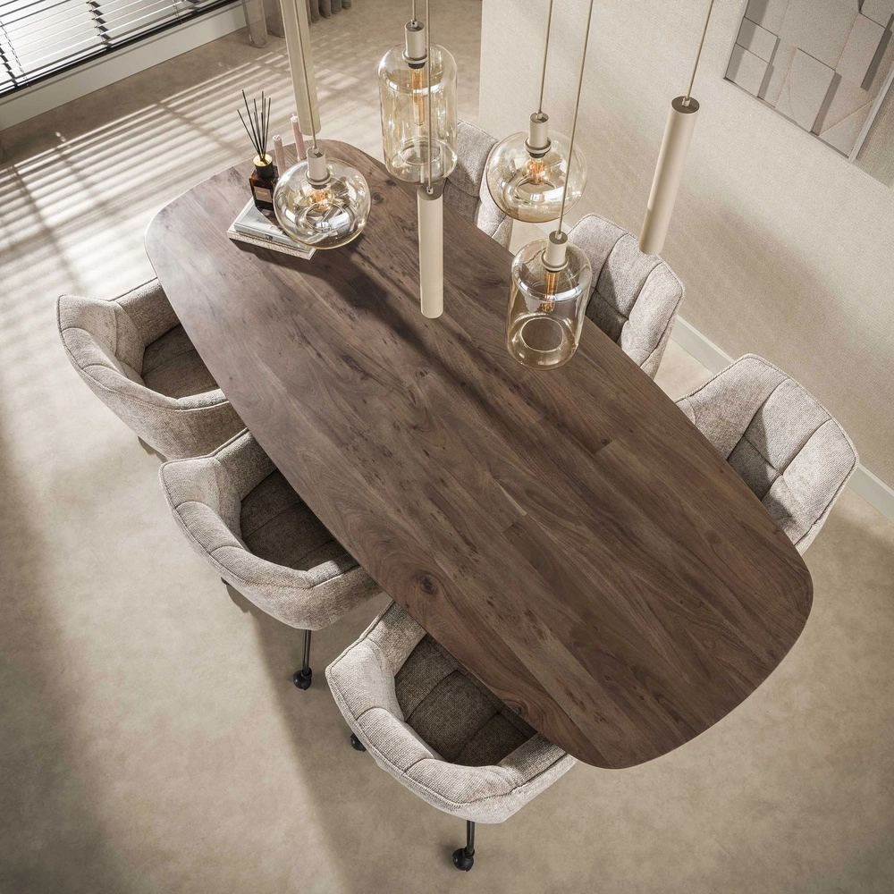 Esstisch-Pendellampe Serene 7-Lichter - Sand Lyora 8716803510920