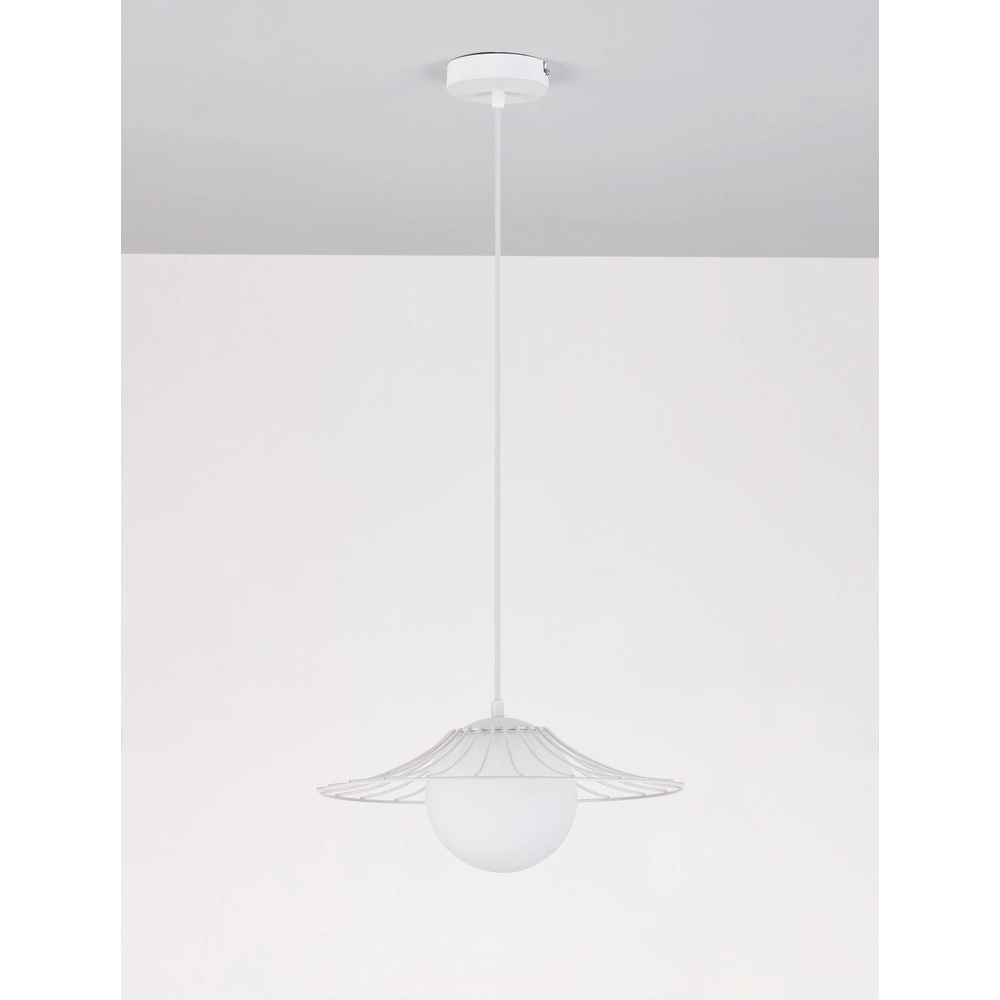 Weiße Pendelleuchte Fly Ø 36cm Lyora 5212017436238