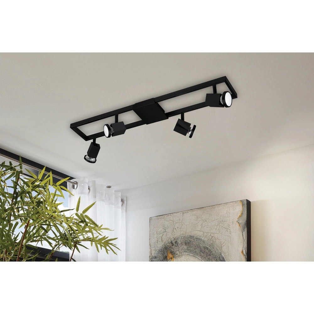 LED-Deckenlicht Zeraco 1 4x GU10 Eglo 9002759310721