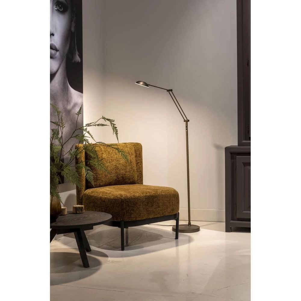 Klassische Leselampe Palermo Antikbronze Artdelight 8720701101425