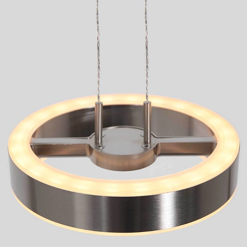 Schlanke LED-Hängelampe Piola Edelstahl Steinhauer 8712746167306