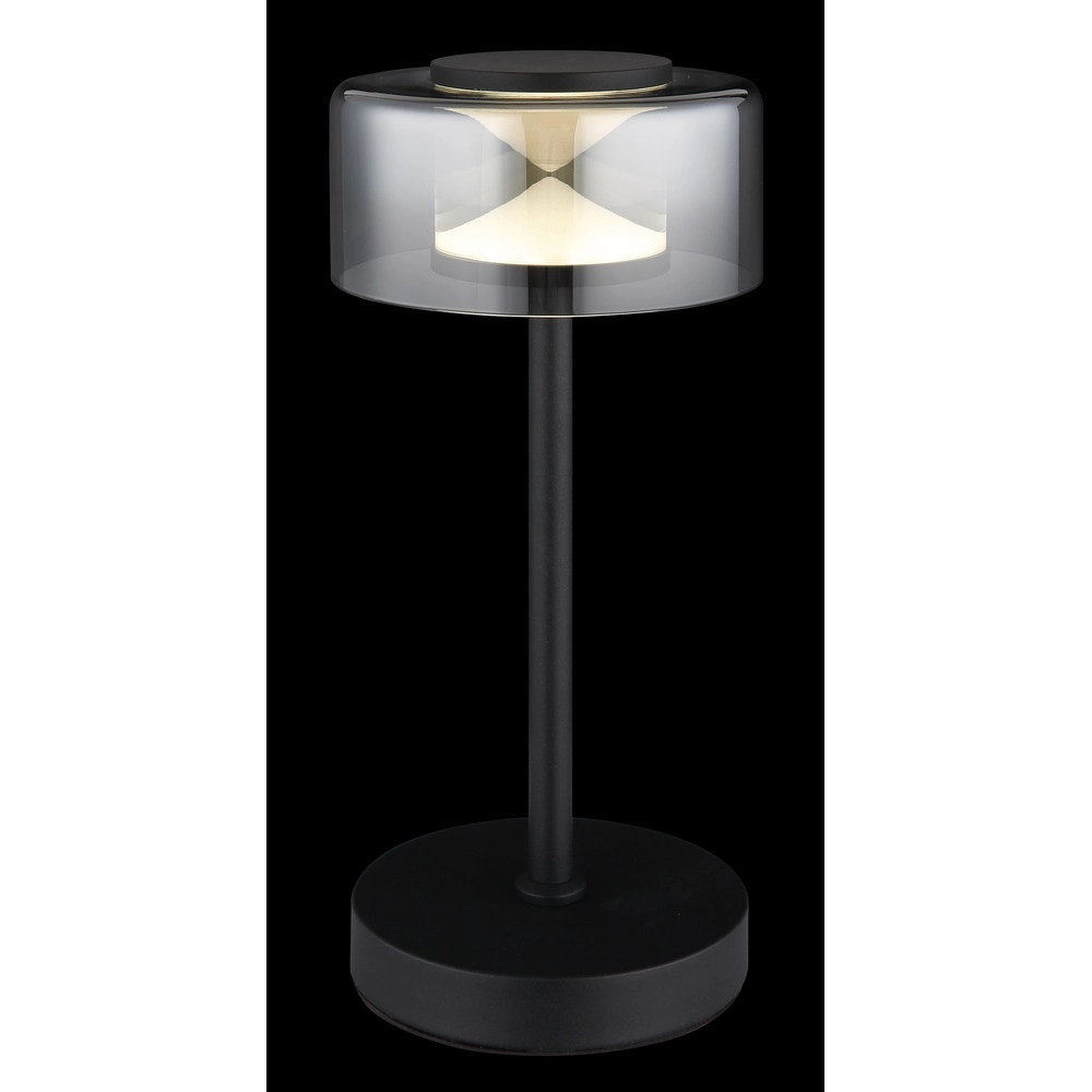 Design-Tischlampe Belinda Schwarz Globo 9007371528301