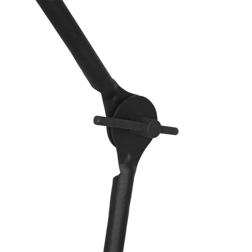 Schwarze Leselampe Kasket 50cm Steinhauer 8712746132786