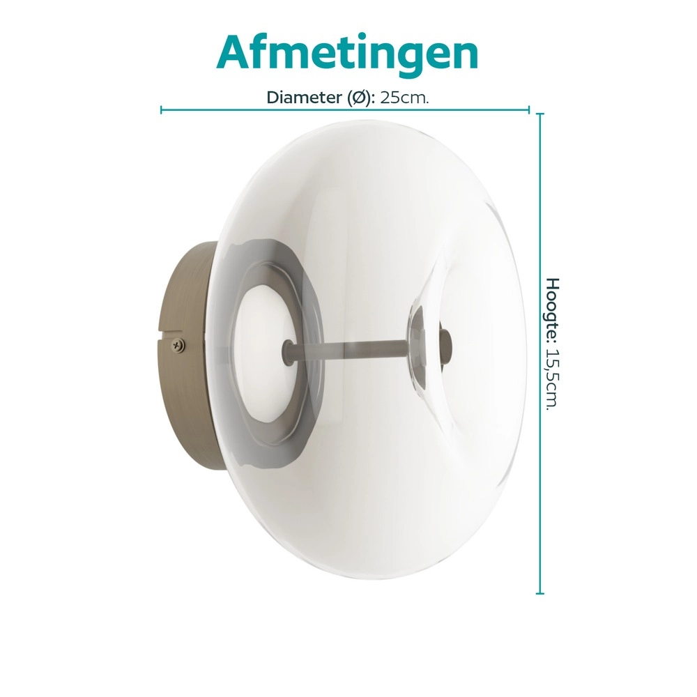 Einzigartige Deckenlampe Optica 1 Bronze Eglo 9008606391059