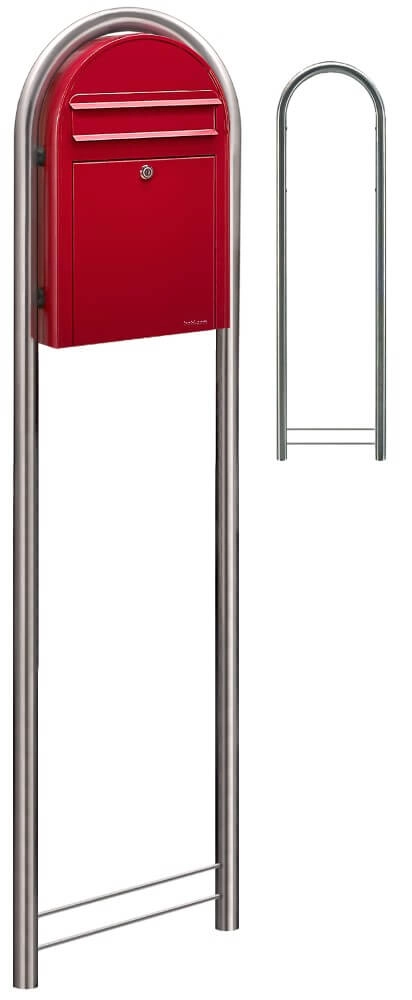 Briefkasten Classic S 3001 Hellrot Bobi 6417237039057