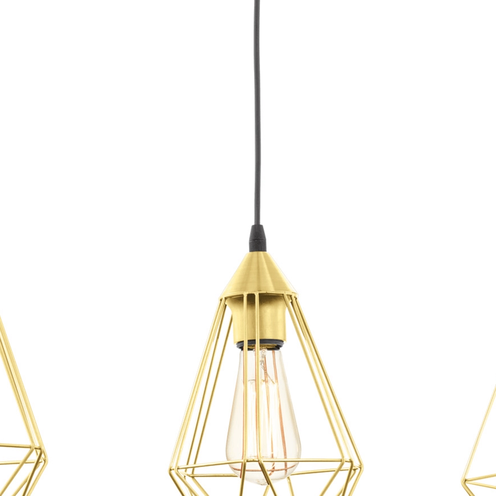 Goldene Esstischlampe Tarbes Eglo 9002759436827
