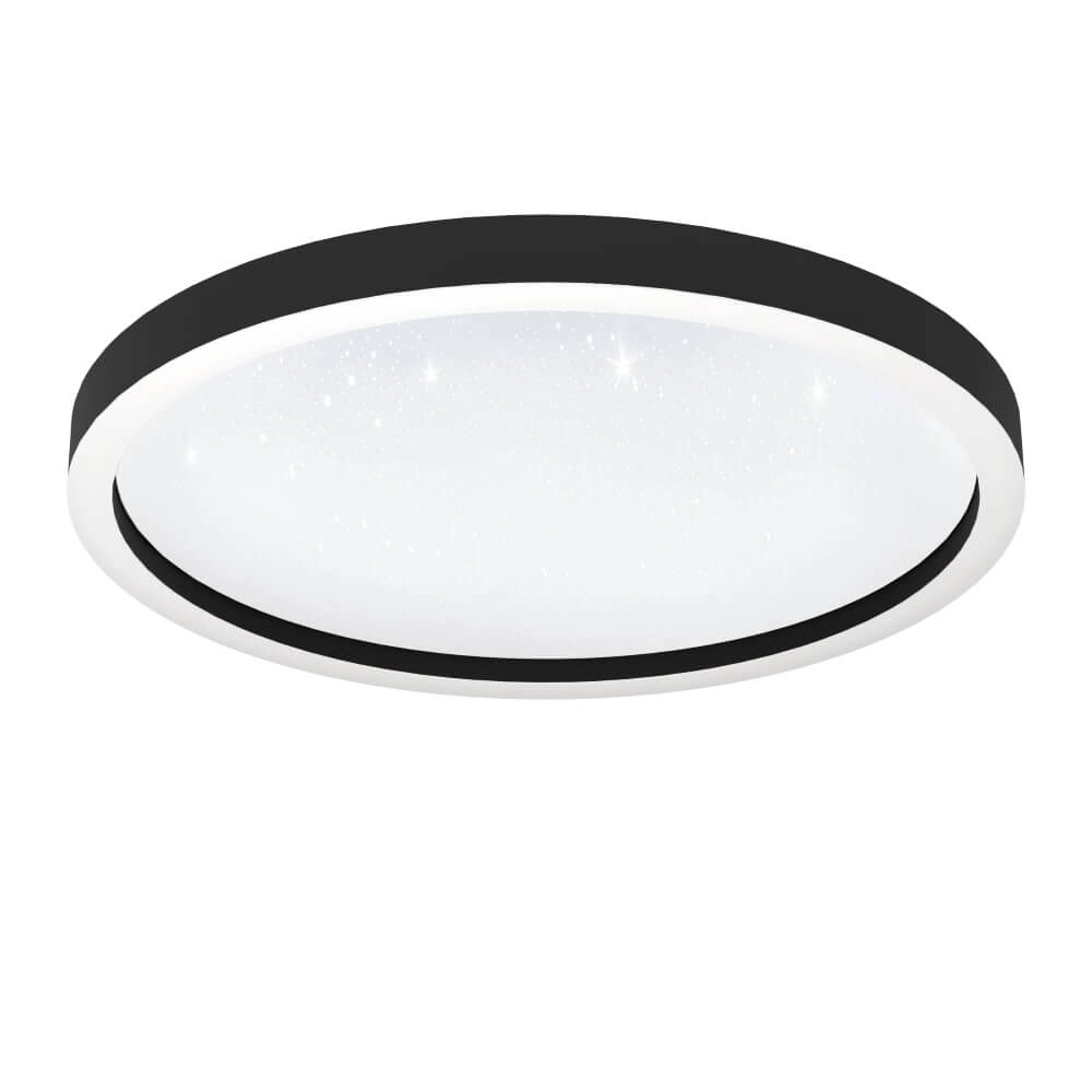Deckenlampe Zigbee Montemorelos-Z Ø 57cm schwarz Eglo 9008606243846