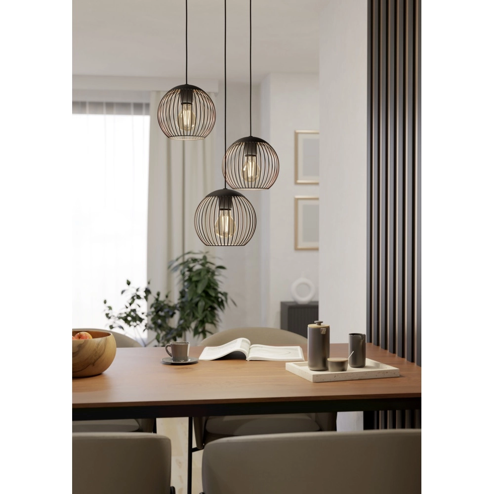 Pendelleuchte Almanzora 3-flammig rund Eglo 9008606360345