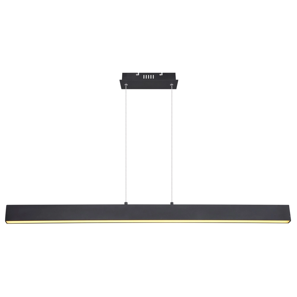 Elegante Pendellampe Verena Schwarz 121 cm Globo 9007371404599