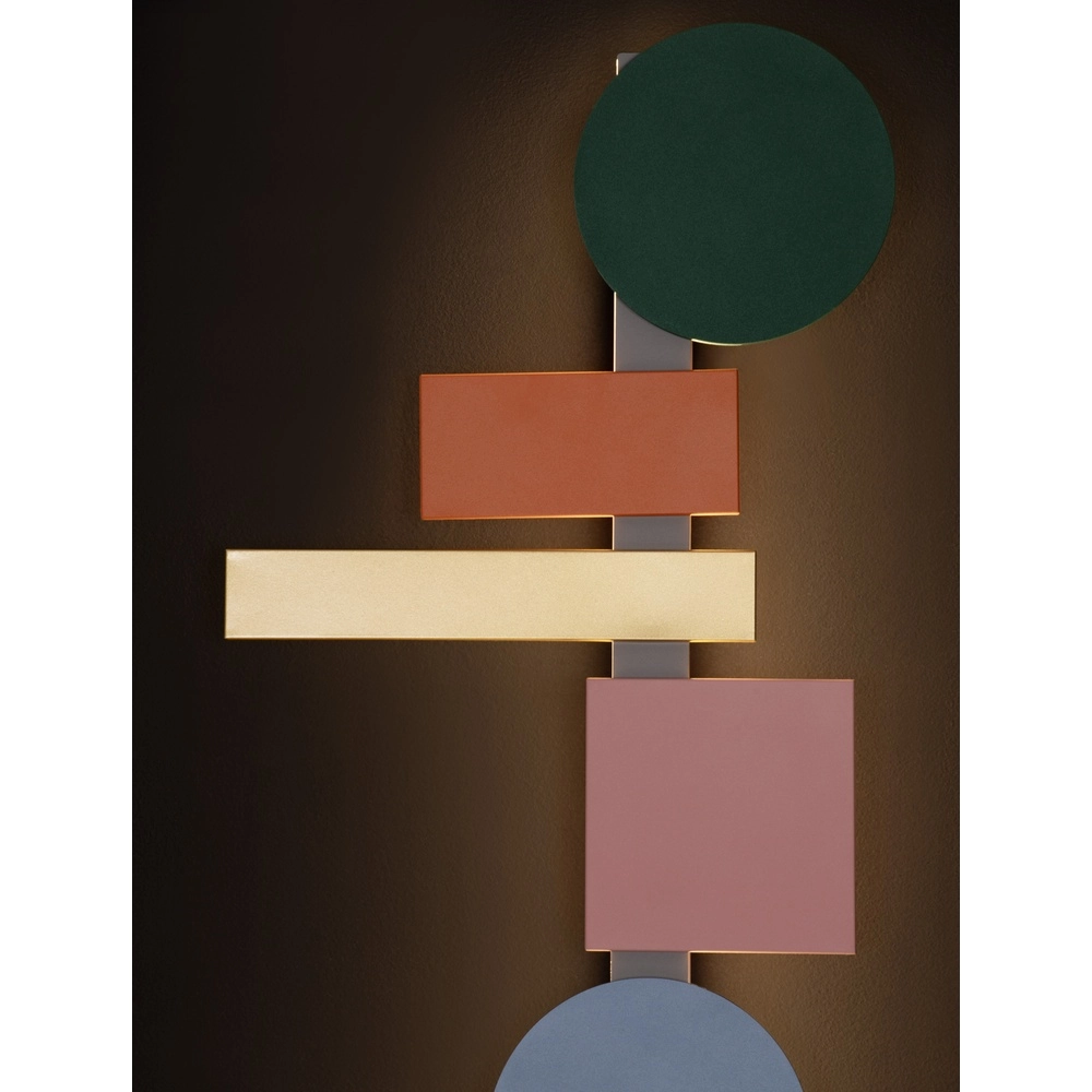 Fröhliche Wandleuchte Margot farbig 105cm Lyora 5212017479709