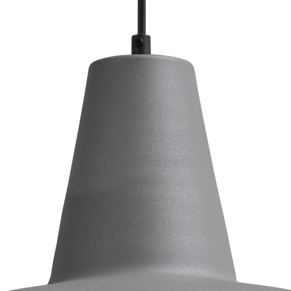 Betongraue Retro-Pendelleuchte Industria 45 Masterlight 8718121237671