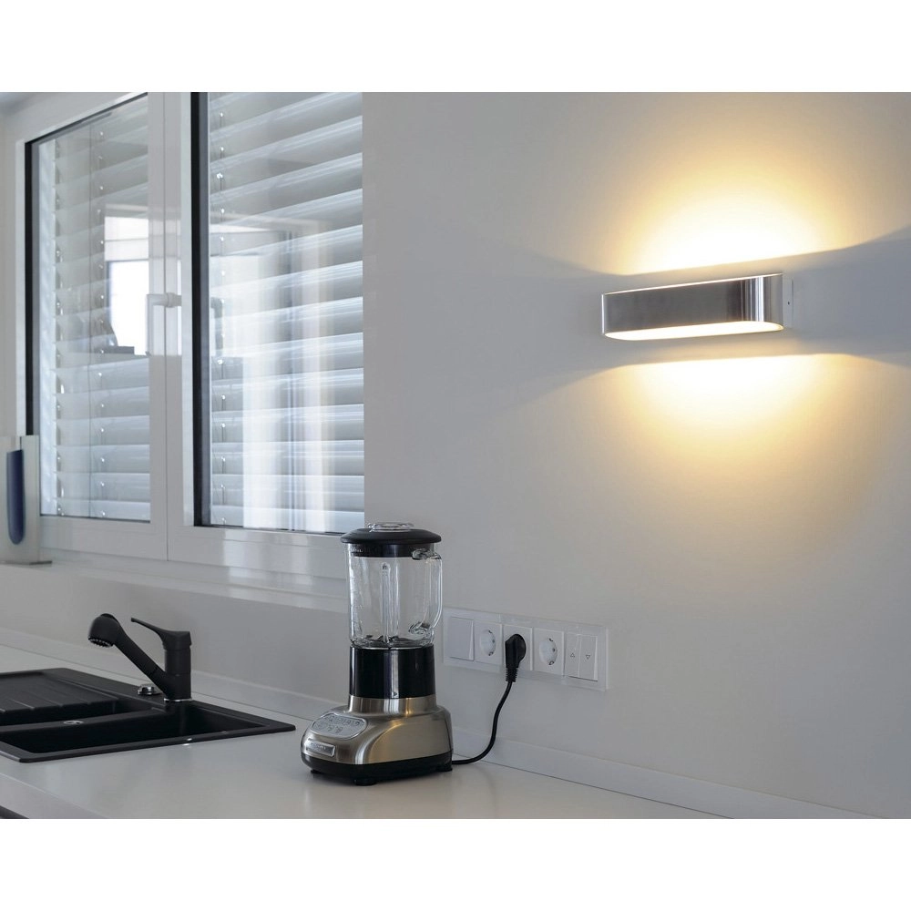 LED-Wandleuchte Asso 300 2x5w - 3000k - 30 cm Metallgrau SLV 4024163142243