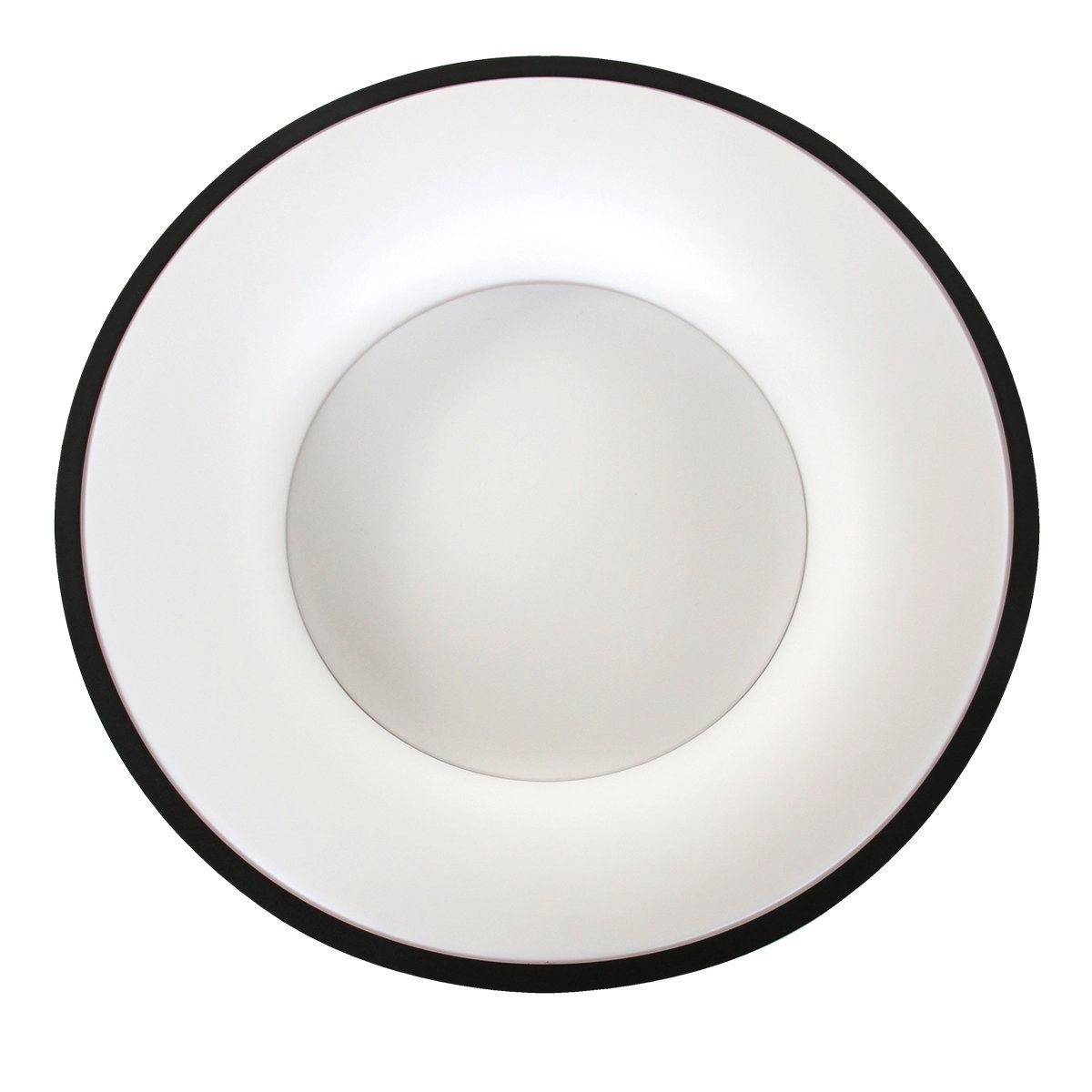 Deckenleuchte Ringlede Ø 48 cm schwarz Steinhauer 8712746131260