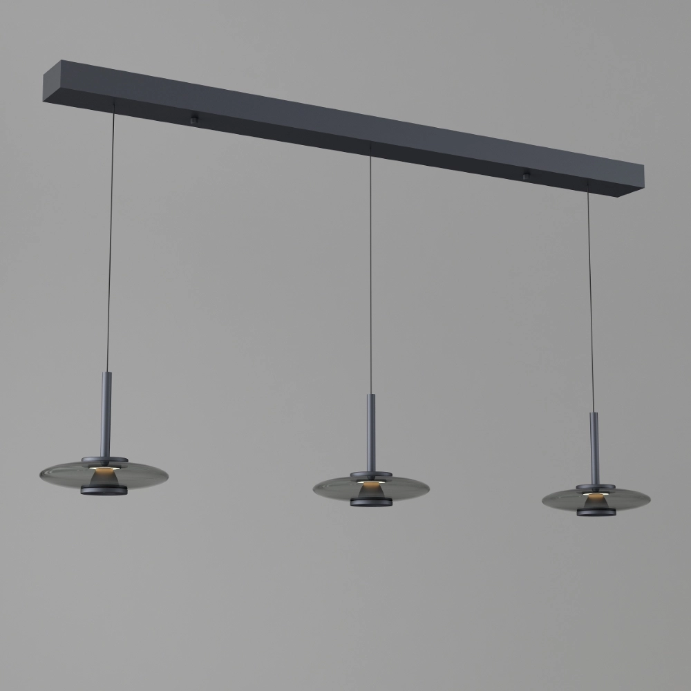 LED-Iesszimmer-Pendellicht Madison Schwarz Artdelight 8720701103801