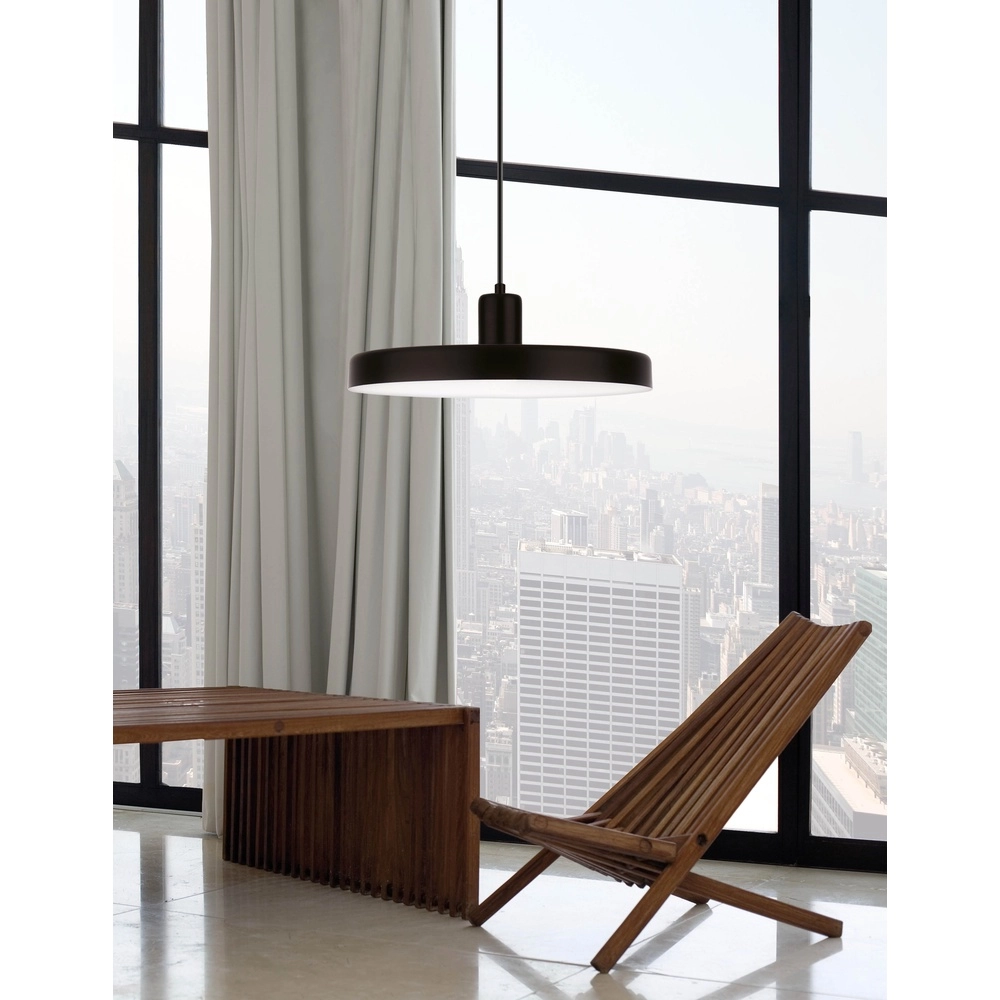 Design-Pendelleuchte Chioto Ø 60cm schwarz