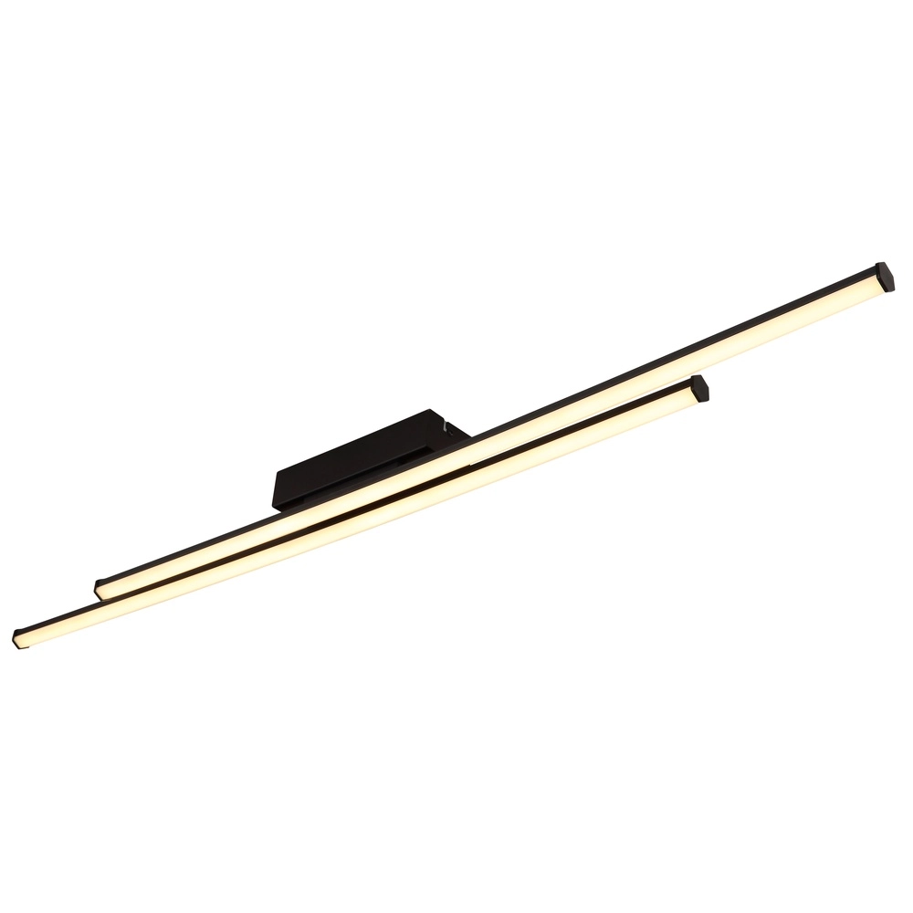 Moderne Deckenlampe Kirina 110 cm schwarz