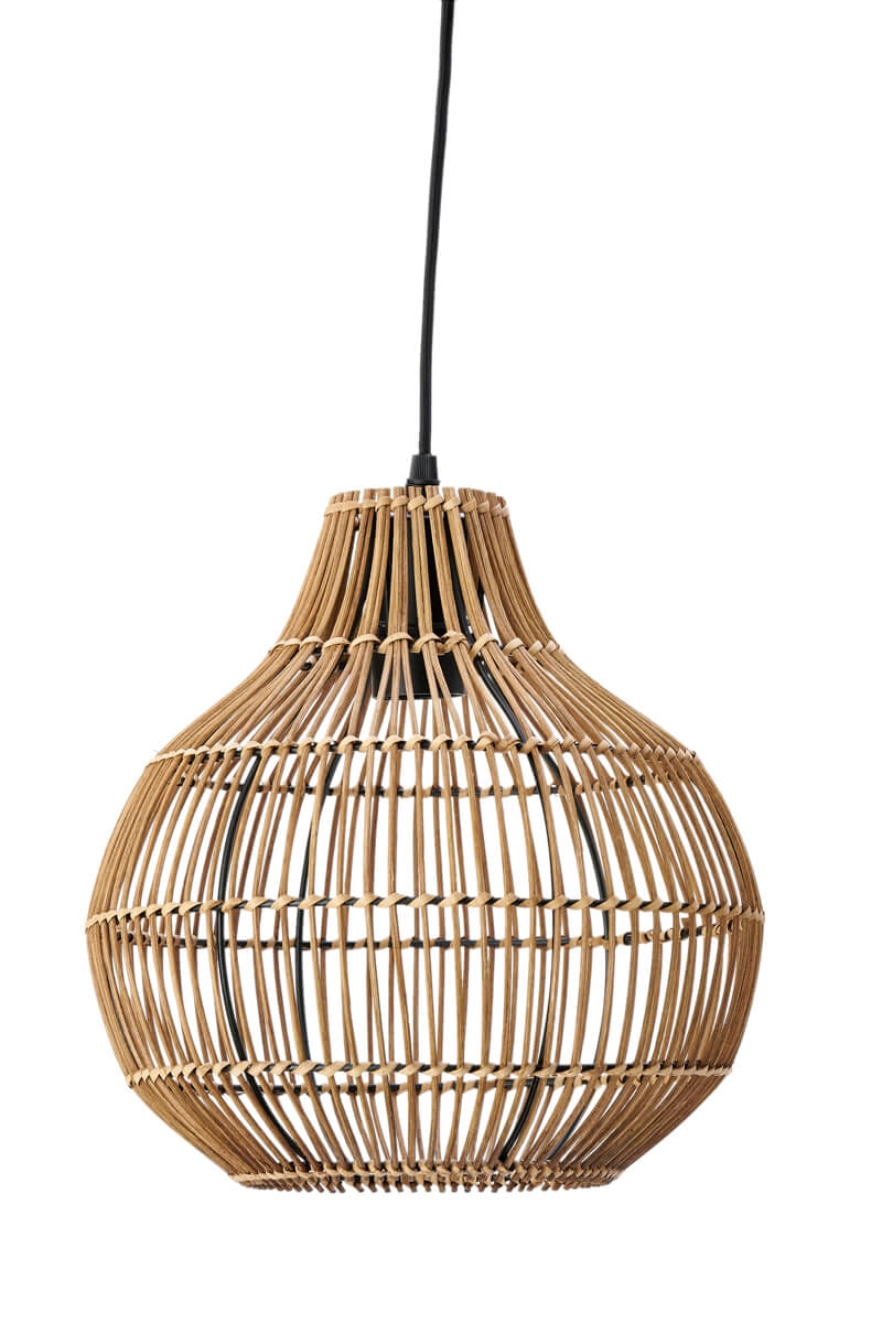 Pendelleuchte Pacino Rattan Ø 30cm Light & Living 8717807614539