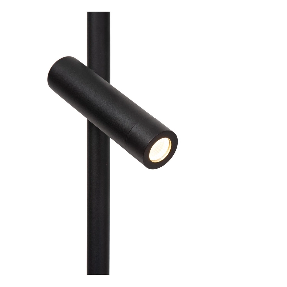 Leselampe Ortolan Schwarz Lucide 5411212032249