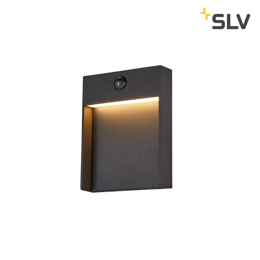 LED-Wandleuchte Flatt Sensor mit Bewegungssensor SLV 4024163231480