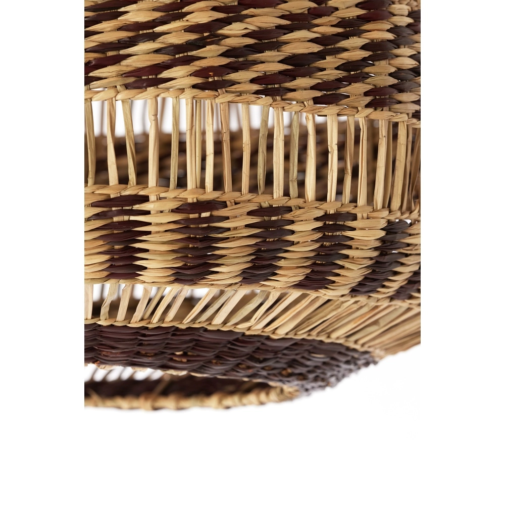 Rattan-Pendellampe Soluna Ø 47 cm – dunkelbraun, natürlich. Light & Living 8717807836764