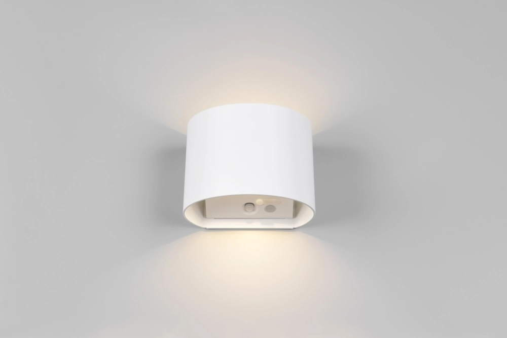 Wiederaufladbare Wandleuchte Genie Weiß mit Sensor Trio 4017807636314