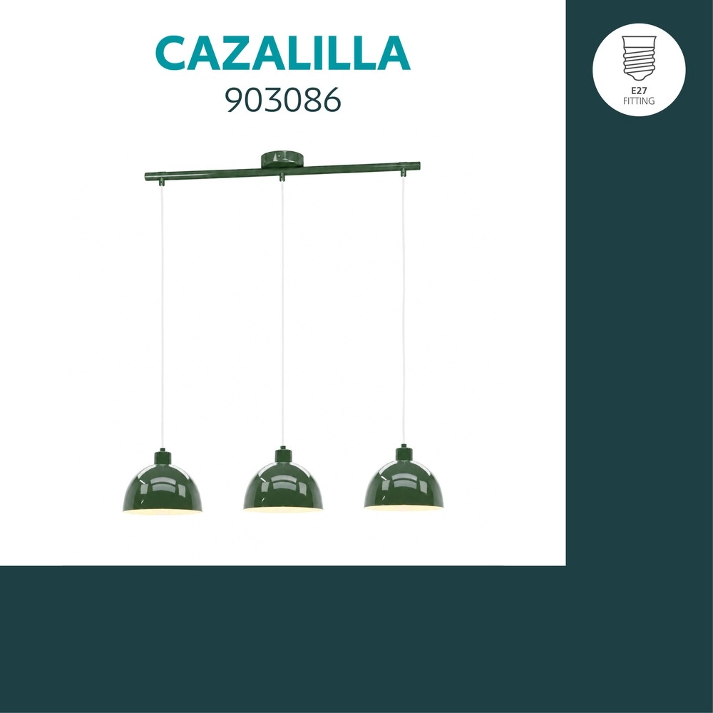 Pendellampe Cazalilla Grün