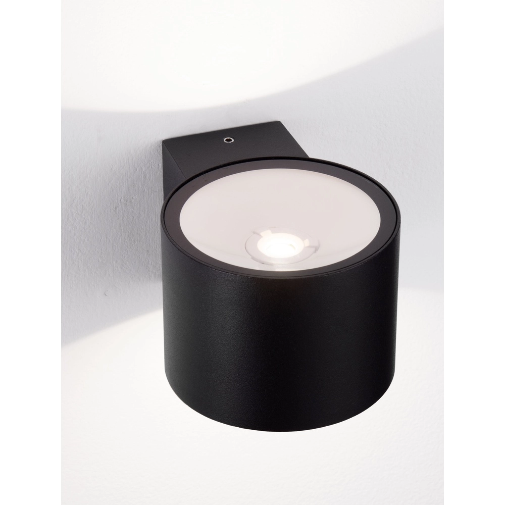 Design-Wandspot Beta Auf und ab schwarz Lyora 5212017453471