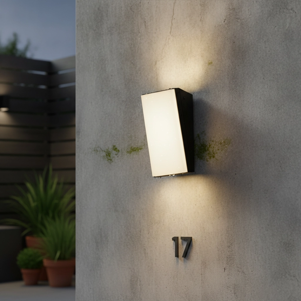 Design-Wandleuchte Keen anthrazit 9cm