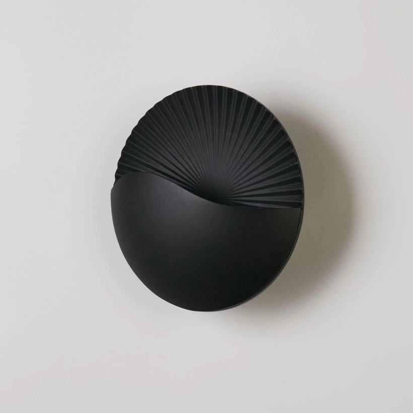 Moderne Wandleuchte Sunrise schwarz Lyora 5053423289038