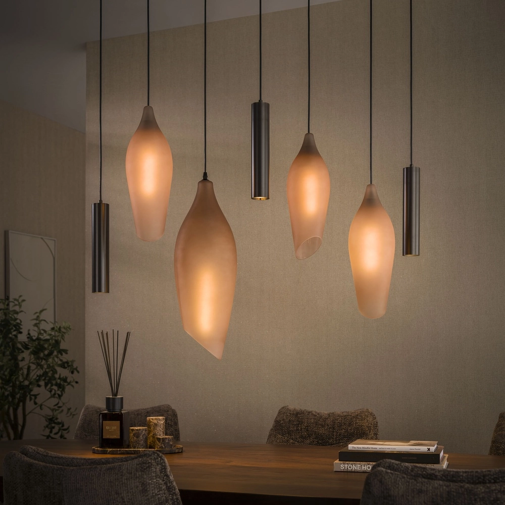 Stilvolle Pendellampe Cocoon mit mattiertem Glas Lyora 8716803511934