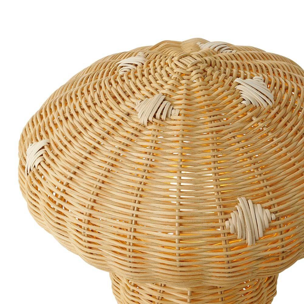 Tischleuchte aus Rattan Allie Ø 30cm Nordlux 5704924018794