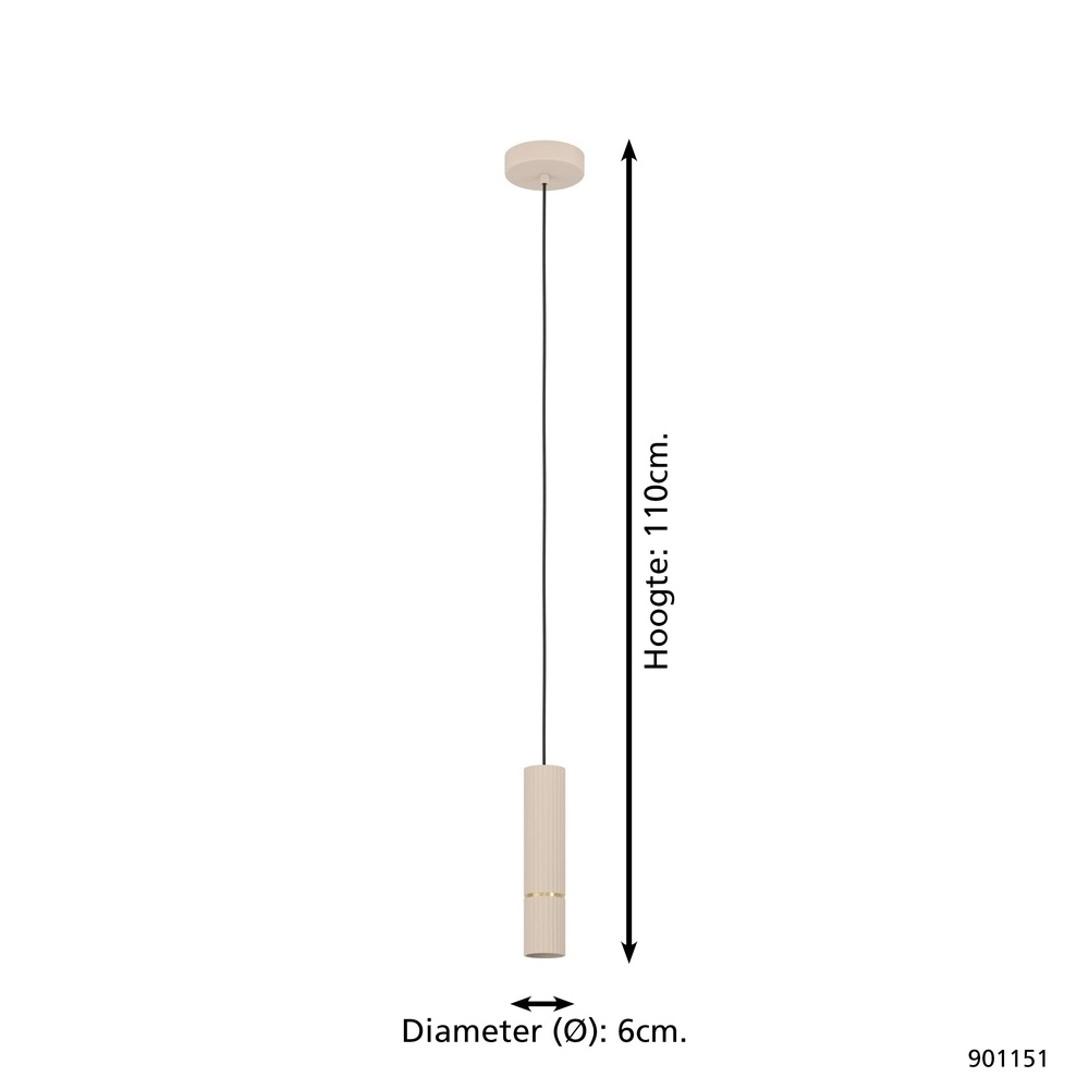 Sandpendel Caminia GU10 Eglo 9008606312481