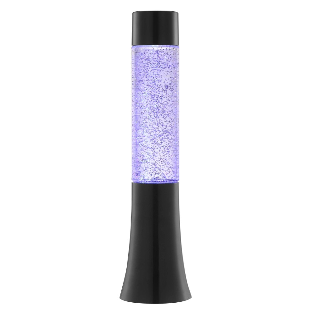 Lavalampe Glitter-Tower Schwarz Brilliant 4004353477454