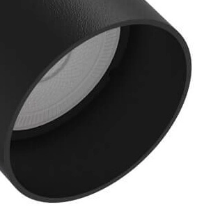 Schwarze Nachttischlampe Mono Lyora 5903139784092