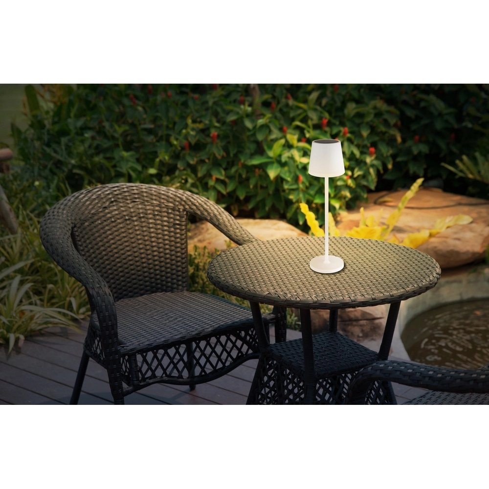 Solartischlampe Vannieso Weiß Globo 9007371449699