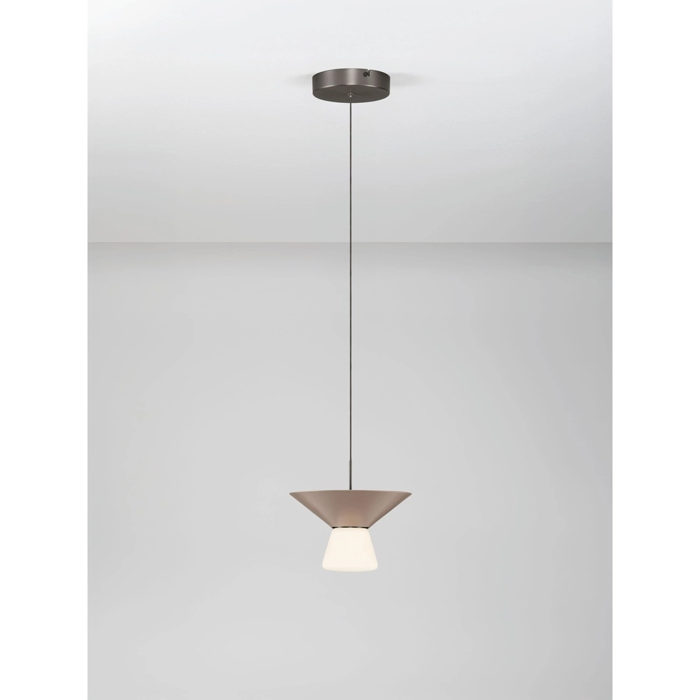 Design-Pendellampe Baris braun Ø 22 cm Lyora 5212017495266