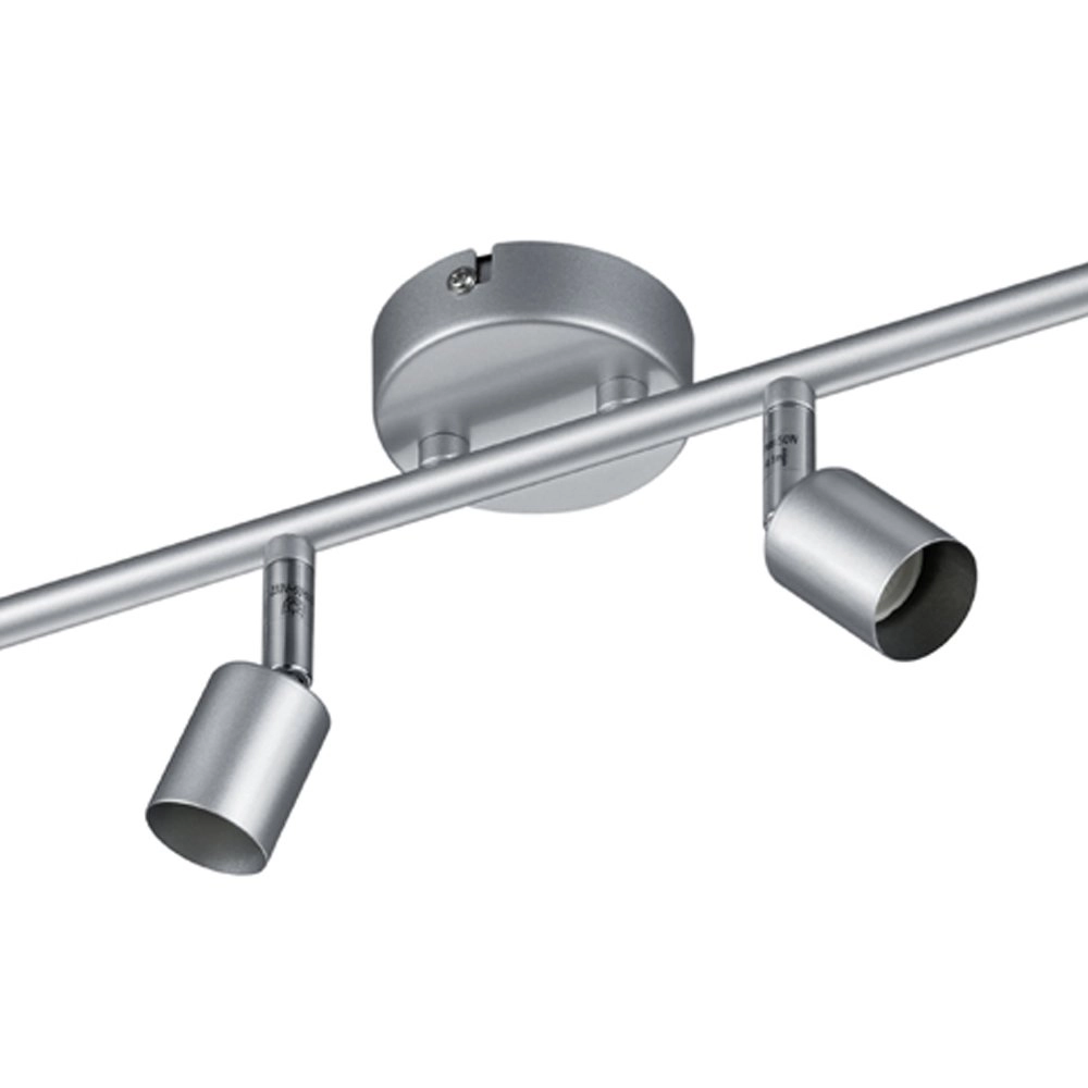 Deckenstrahler Paris GU10 4-Licht-Titanary Grey Trio 4017807350784