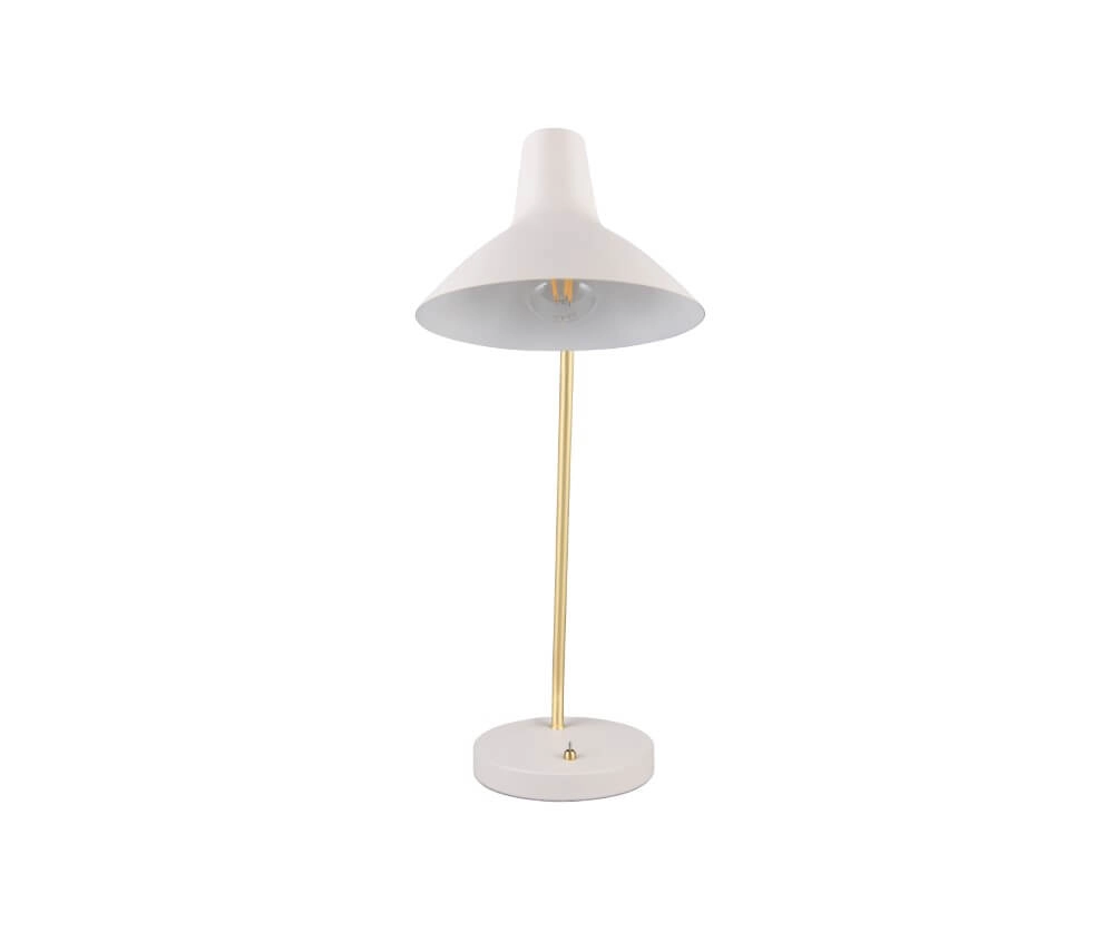 Schlanke Schreibtischlampe Traveller Weiß Trio 4017807613728