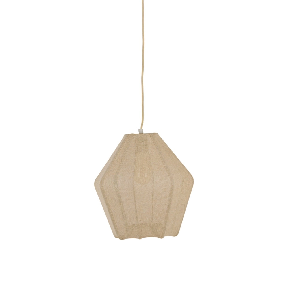 Pendellampe Tambisan braun Ø 34 cm