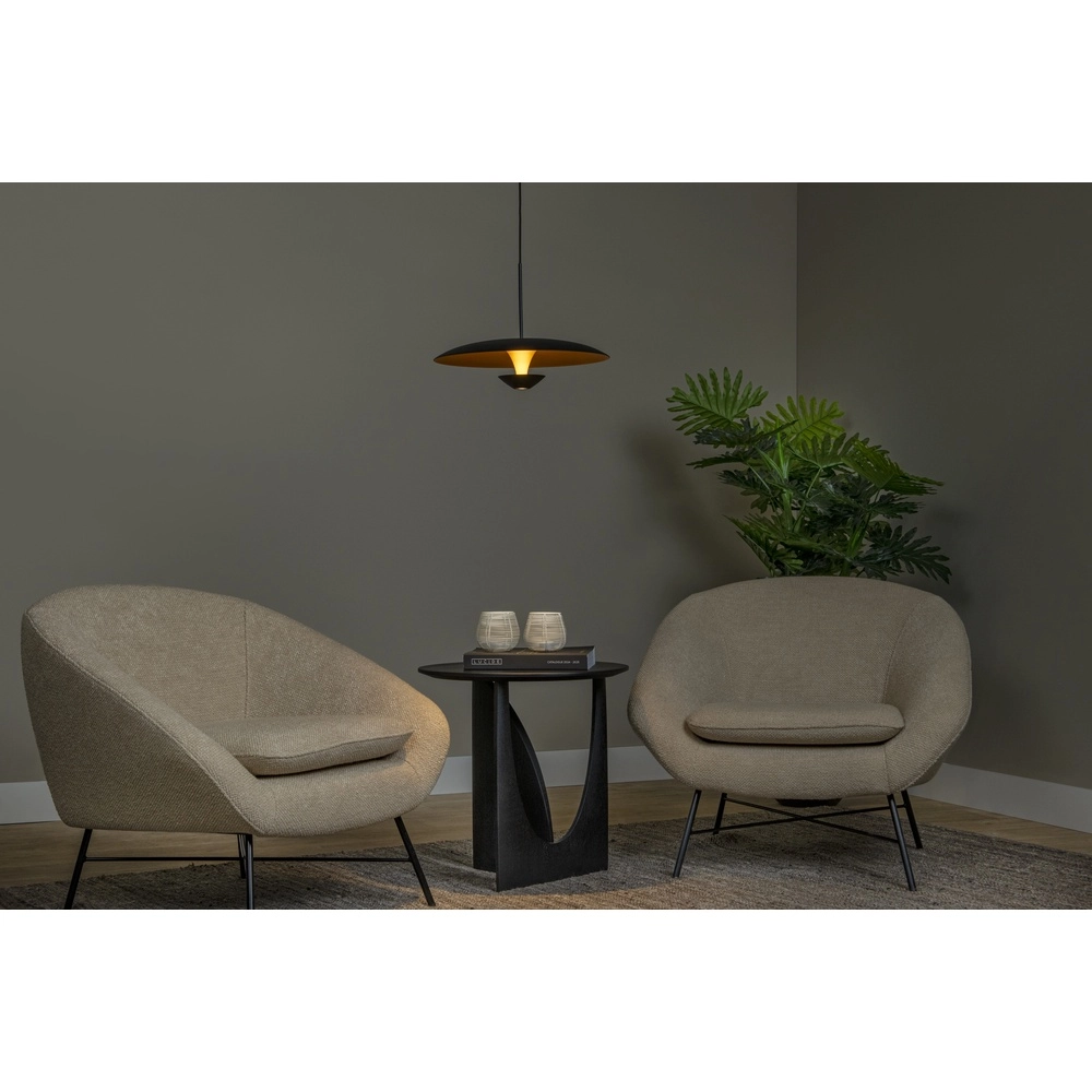 Design-Pendellampe Kenneth schwarz Ø 40 cm Premium by Lucide 5411212410436